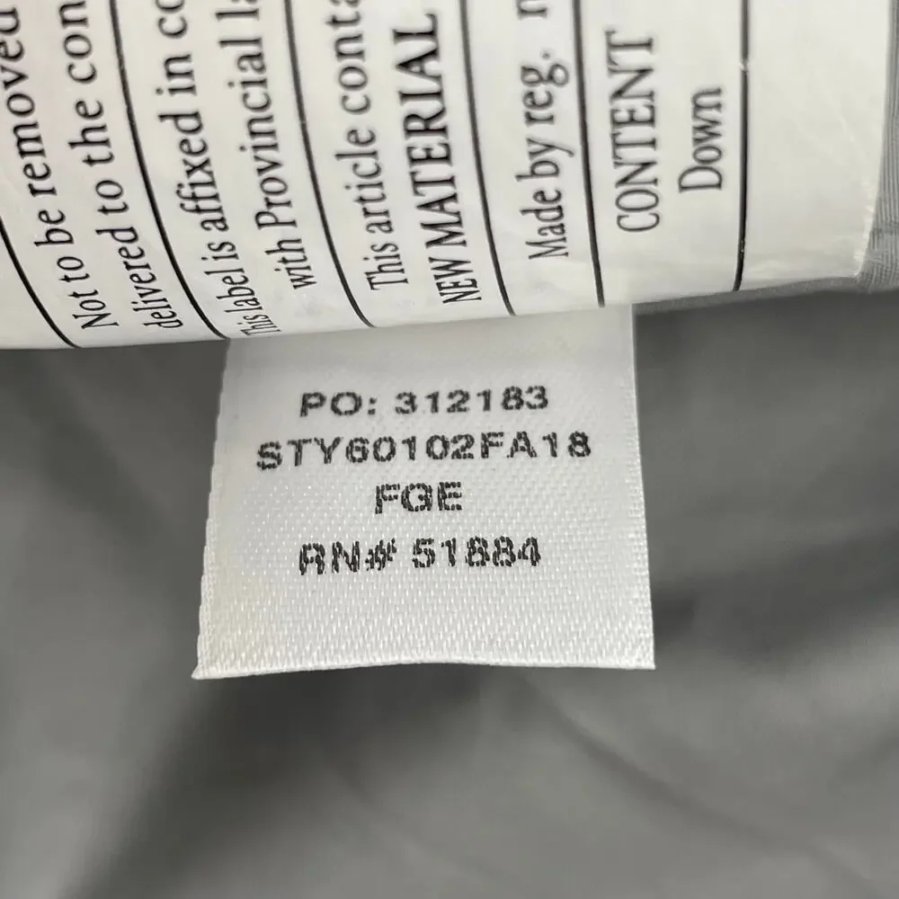 Patagonia Hi-Loft Carbon Grey Puffer Snowsuit Down Hiloft Baby Bunting 3-6 Month